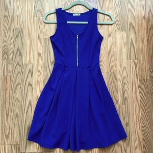 Cobalt Blu A-line Dress